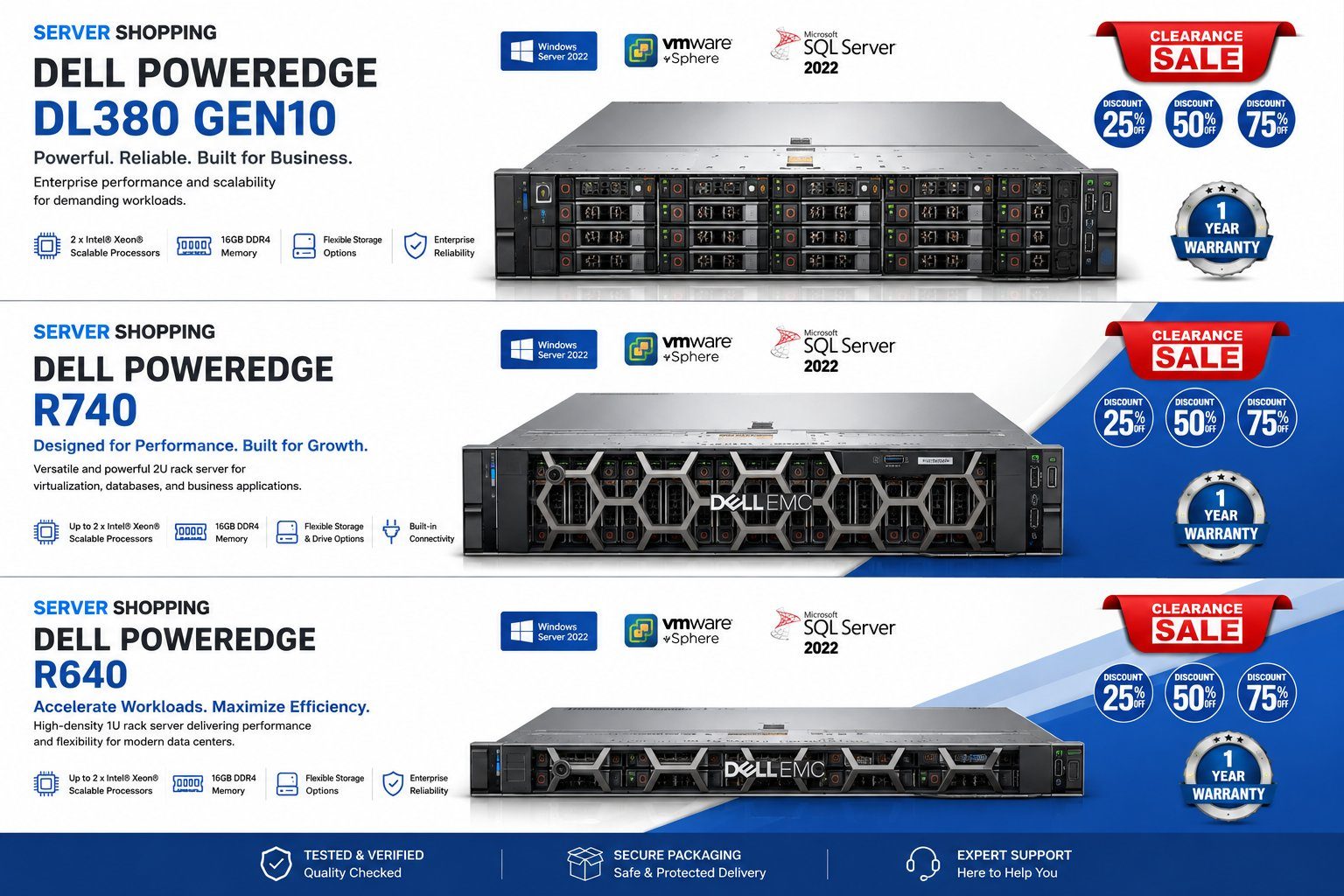 Dell PowerEdge Rack Servers - ServerShopping